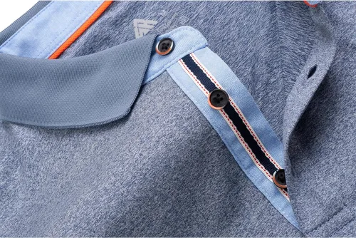 Miniatura 72 de V VALANCH Polo de golf de manga corta para hombre, estilo casual, con cuello que absorbe la humedad