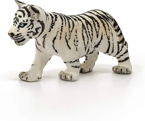 Miniatura 3 de Schleich Wild Life, figura de animal, juguetes de animales para niños y niñas de 3 a 8 años, cachorro de tigre blanco, a partir de 3 años