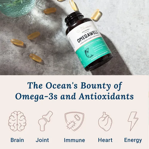Miniatura 5 de Live Conscious OmegaWell - Aceite de pescado y MagWell MagWell Magnesio Zinc y Vitamina D3 Salud ósea y cardíaca, apoyo del sistema inmunológico +