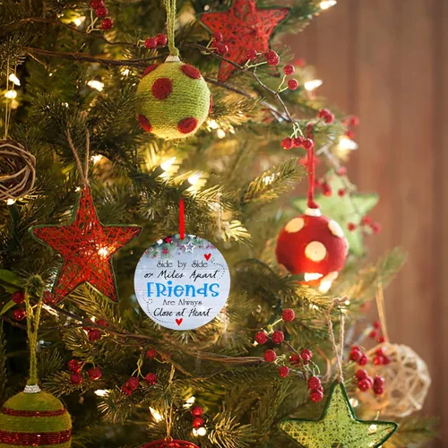Miniatura 5 de WaaHome Always Remember You are Braver Than You Believe Adornos de Navidad, inspiradores motivacionales de graduación, adornos de Navidad, regalos
