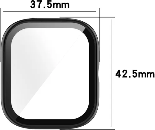 Miniatura 2 de TenCloud Protector de pantalla compatible con Amazfit Bip U Pro, fundas de accesorios para relojes inteligentes, resistentes a los arañazos