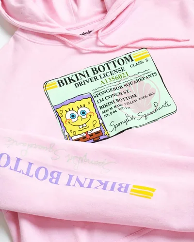 Miniatura 2 de Nickelodeon Sudadera unisex de forro polar Bob Esponja para hombre y mujer