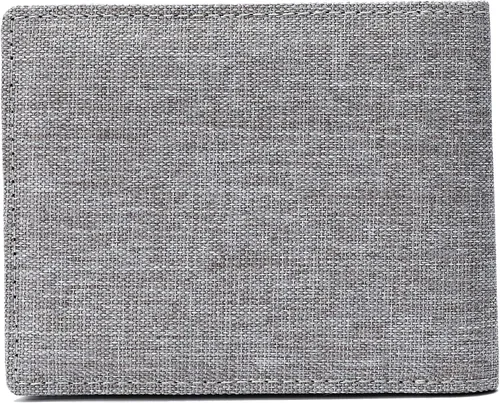 Miniatura 6 de Cartera de tela minimalista con bloqueo RFID plegable