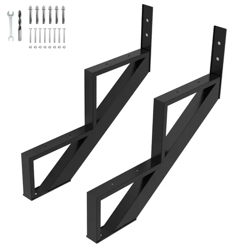 Miniatura 16 de Paquete de 3 elevadores de escalera de acero de 1 escalón, cuerda de escalera de metal resistente, cuerda de escalera de acero resistente