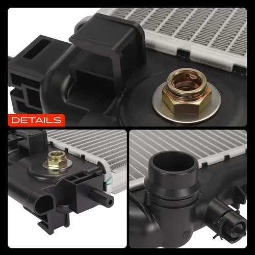 Miniatura 9 de A-Premium Conjunto de radiador de refrigerante del motor con enfriador de aceite de transmisión compatible con Chevrolet Cruze 2011-2016 1.4L 1.8L