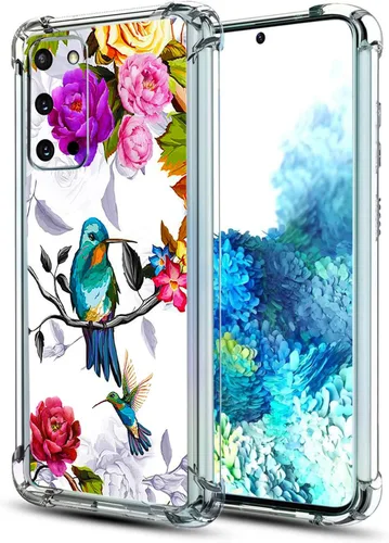 Miniatura 22 de Funda para Galaxy S20 FE 5G, atrapasueños, protección contra caídas espaciales, a prueba de golpes, TPU de cuerpo completo, resistente a