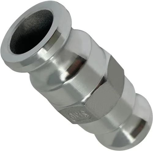 Miniatura 4 de Gloxco Tipo de aluminio AA leva y ranura de montaje, Camlock macho x Camlock macho (1, 1 "Camlock macho x 1" macho Camlock)