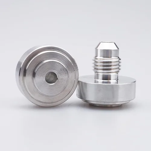 Miniatura 2 de AC PERFORMANCE -3 AN Macho Soldadura en Bung Fitting Aluminio, Paquete de 2