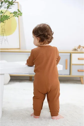 Miniatura 13 de ZAV Mono de manga larga unisex para bebé, niño y niña, 2