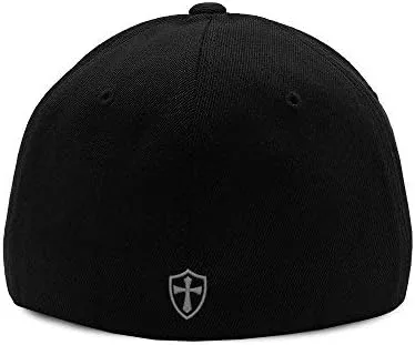Miniatura 2 de Crusader Knights Templar Cross - Gorro de béisbol plateado