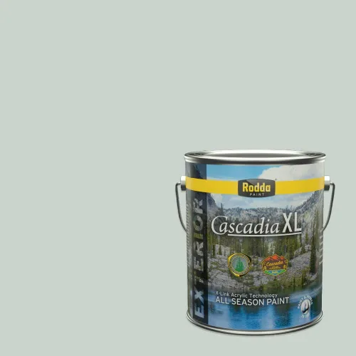 Miniatura 89 de Rodda Paint CASCADIA XL - Pintura e imprimación satinada para exteriores en uno, cuarto de galón, azul Madonna