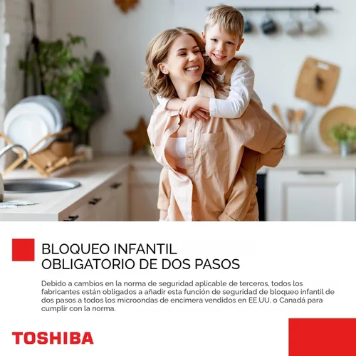 Miniatura 9 de Toshiba - Horno de microondas para encimera Plateado