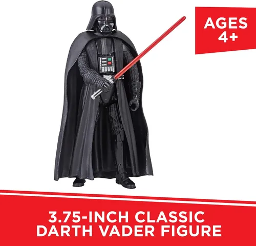 Miniatura 6 de STAR WARS Galaxy of Adventures Darth Vader Figura de acción de 3.75 pulgadas y mini cómic