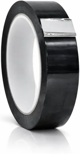 Miniatura 12 de WOD Tape MPFT2 - Cinta de película de poliéster metalizada Mylar plateada con adhesivo acrílico, 1/2 pulgada x 72 pies. Cinta plateada de espejo