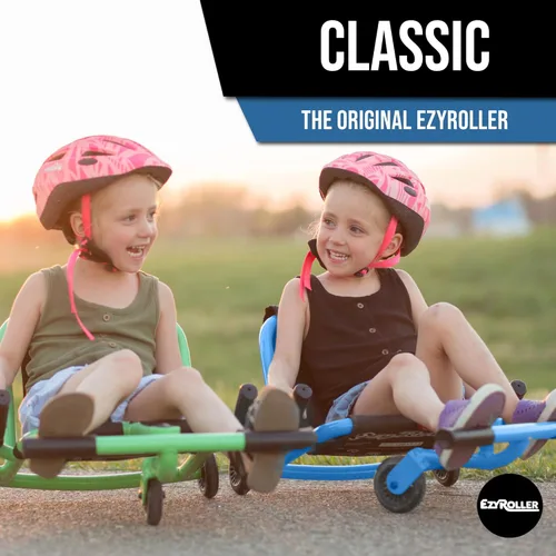 Miniatura 2 de EzyRoller Paseo clásico encendido Azul
