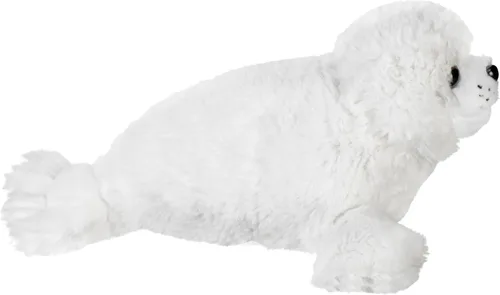 Miniatura 5 de Wild Republic Peluche de cachorro de sello de arpa, animal de peluche, regalos para niños, Cuddlekins de 8 pulgadas, color blanco