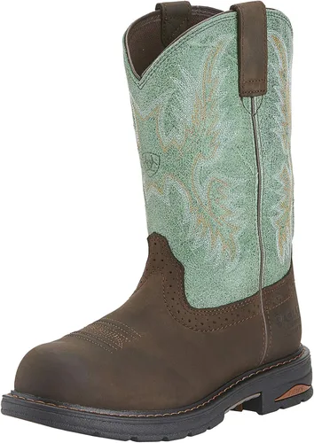 ARIAT Tracey Botas de trabajo impermeables con punta compuesta - Botas de trabajo de cuero para mujer