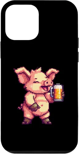 iPhone 12 mini Pig Beer Party Comic Gamer Case