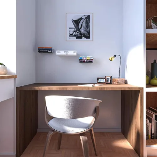 Miniatura 8 de Estantes flotantes invisibles para montaje en pared, organizadores de libros de alta resistencia, estantes de almacenamiento de hierro