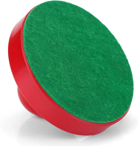 Miniatura 6 de VGEBY Empujadores de hockey de aire, discos ligeros de repuesto de hockey de aire y porteros deslizantes para mesas de juego (S), Como se muestra