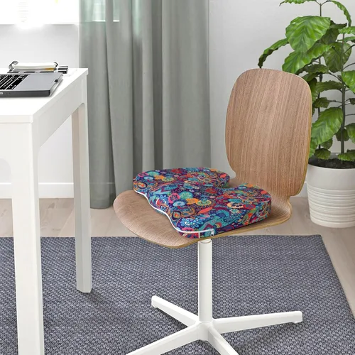 Miniatura 5 de Cojín ergonómico para aliviar el dolor de coxis, cojín de asiento de espuma viscoelástica para aliviar la presión, cojín de coxis para el dolor