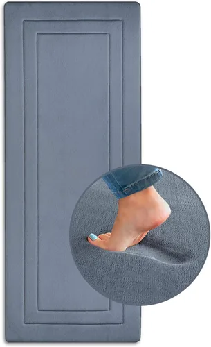 Miniatura 10 de Ultima Comfort - Tapete de espuma viscoelástica, 17 x 47 pulgadas, antideslizante, tapete de baño extralargo para baño, cocina y dormitorio