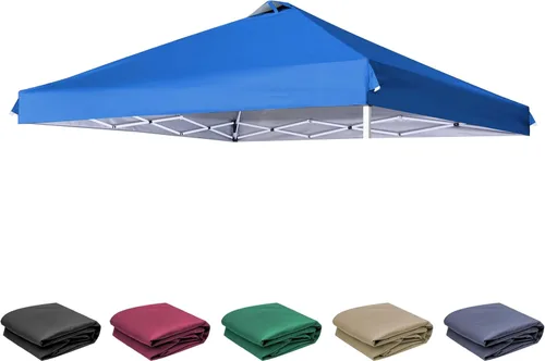 Miniatura 11 de SCOCANOPY Parte superior de repuesto con ventilación de aire para marco de toldo de 10x10, SOLO cubierta de toldo, (Turquesa)