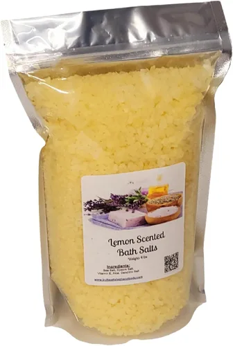 Miniatura 21 de Sales de baño Bolsa de 4 lb (64 oz.) Elija su aroma Sal de Epsom Sal marina Baño Cuidado corporal Belleza Relajación Spa