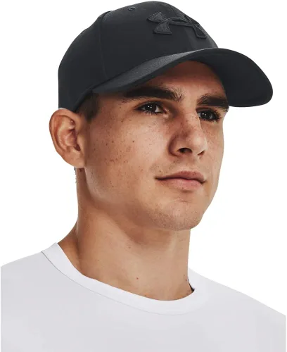 Miniatura 3 de Under Armour Gorra Blitzing para hombre, ajuste elástico