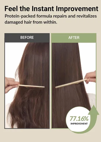 Miniatura 6 de JUNG SAEM MOOL OFICIAL Salon.ZIP Champú Recarga de Proteínas para Cabello Dañado y Cuidado del Cabello, 14.1 oz (400 g) Cosméticos Coreanos