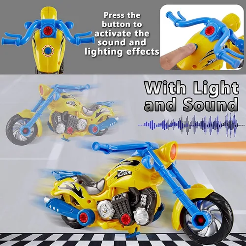 Miniatura 2 de Liberty Imports Vehículos de juguete desmontables con taladro eléctrico, sonidos y luces. Construye tus propios kits de construcción STEM para niños