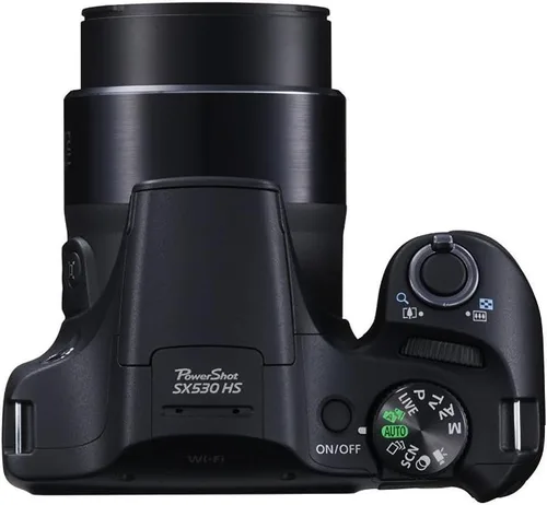 Miniatura 3 de Canon PowerShot SX530 HS 16.0 MP CMOS cámara digital con zoom óptico de 50x (24-1200mm), WiFi incorporado, LCD de 3 pulgadas y video Full HD 1080P