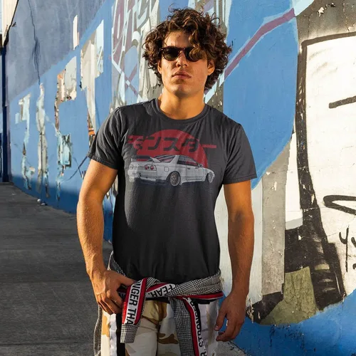 Miniatura 2 de Camiseta para hombre y mujer, Monster Skyline R32 GTR para hombres y mujeres, perfecta para el día de la madre, divertida multicolor, Varios