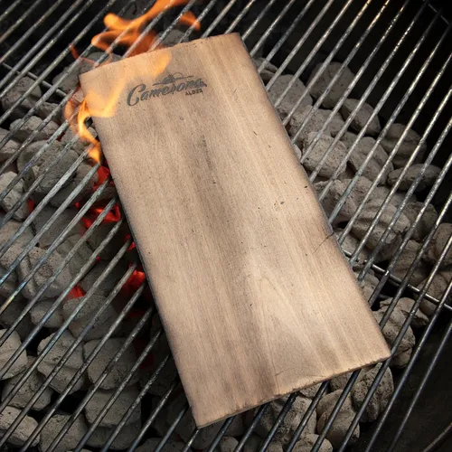 Miniatura 6 de Tablones para asar – Paquete de 2 tablas de cedro – Cedro occidental premium de 5.5 x 11.5 pulgadas para salmón a la barbacoa, mariscos, filetes
