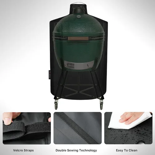 Miniatura 5 de Suphomeware Funda para parrilla de barbacoa para huevos verdes grandes, resistente al agua y resistente al agua