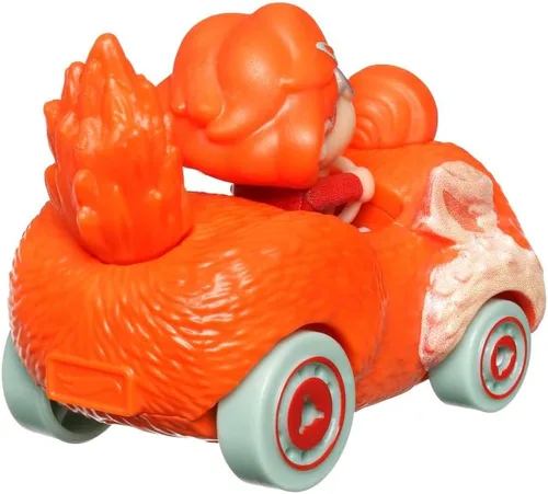 Miniatura 4 de Hot Wheels RacerVerse Mei with Red Panda Ming - Coche de juguete a escala 1:64