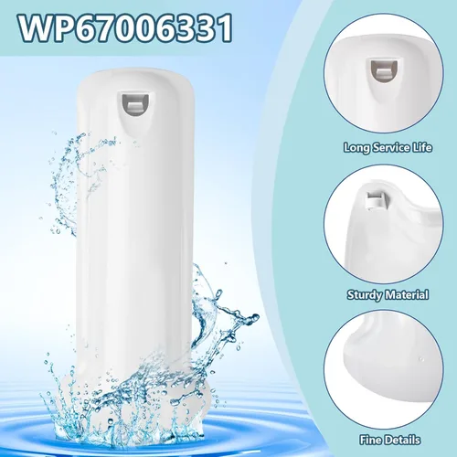 Miniatura 3 de showingo WP67006331 Reemplazo de la tapa del filtro de agua para el refrigerador Whirlpool Tapa del filtro de agua Reemplazar 67006331 12960301