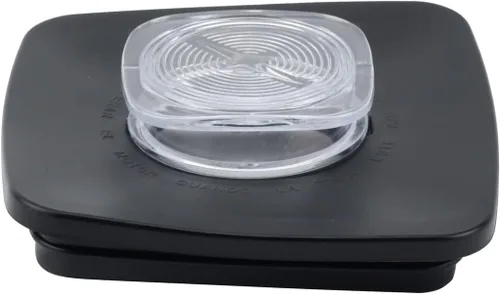 Miniatura 4 de Juego de 6 tarros de vidrio con tapa cuadrada de 5 tazas con cuchilla Fusion compatible con licuadoras Oster