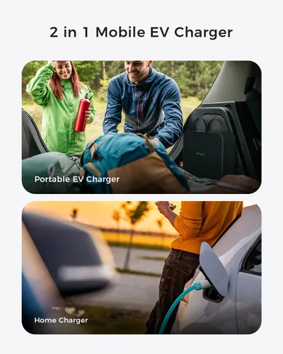 Miniatura 8 de Cargador EV de nivel 2, estación de carga EV portátil de 40A 240V para el hogar, cargador de vehículo eléctrico con corriente ajustable programada
