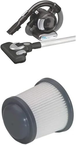 Miniatura 10 de BLACK+DECKER, BDH2020FLFH MAX, aspiradora flexible de litio de 20 V, con palo para aspirar y cabezal para piso y cepillo para polvo y pelo