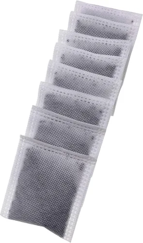 Miniatura 3 de Paquete de 8 filtros compactos de carbón activado absorbente de olores, desodorante recargable compatible con latas iTouchless de 2.5 galones, 3