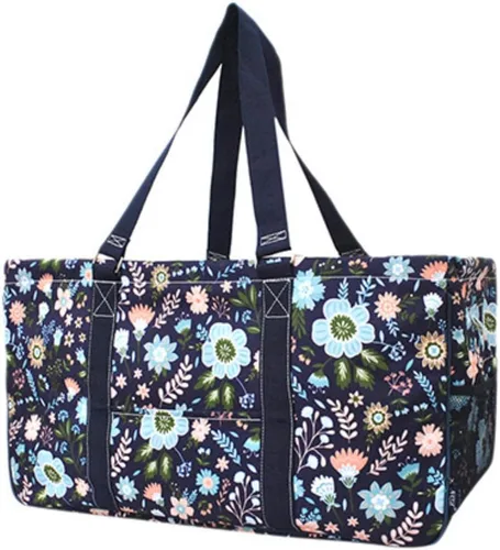 Miniatura 75 de NGIL Bolsa de comestibles reutilizable extra grande plegable de gran tamaño para comestibles, almacenamiento, picnic, playa, Flecha-negro