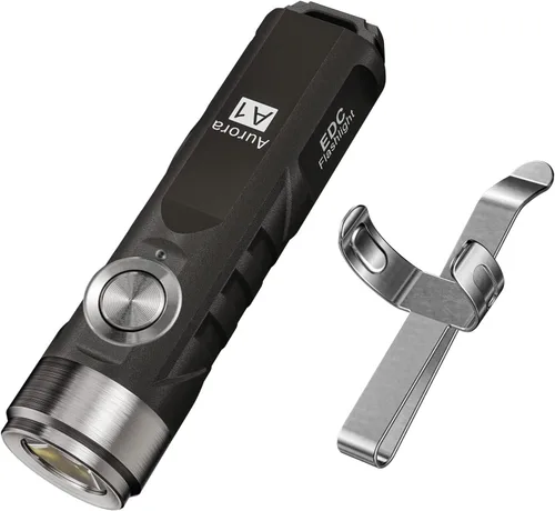 Miniatura 9 de RovyVon Aurora A1x - Linterna pequeña con llavero, alta luminosidad, 650 lúmenes, 5 modos de iluminación, para uso diario, paseo de perro