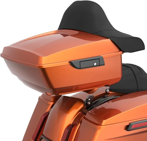 Miniatura 83 de Moto Onfire King Tour - Maletero con almohadilla de respaldo para Harley Touring 1997+ (Barracuda Silver)