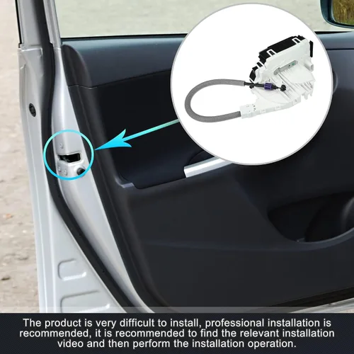 Miniatura 2 de X AUTOHAUX 2047203035 Conjunto de actuador de cerradura de puerta delantera derecha para Mercedes-Benz C250 2012-2015 para Mercedes-Benz C300