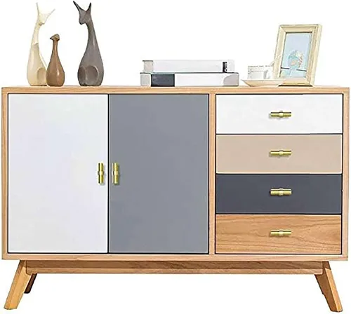 Miniatura 6 de Modket Paquete de 1 manija estilo barra europea de oro cepillado para gabinete de acero inoxidable 304 de 2 pulgadas