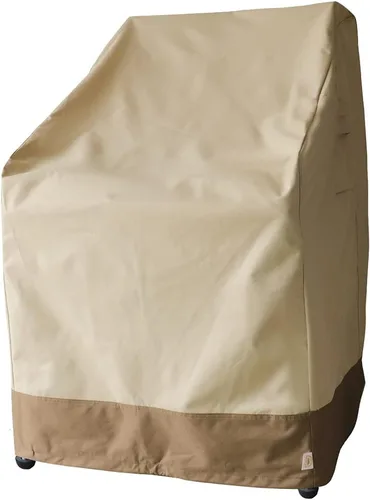 Miniatura 10 de Funda impermeable para muebles de exterior para sofá de 3 plazas, protección para todo tipo de clima, funda impermeable para sofá grande para patio