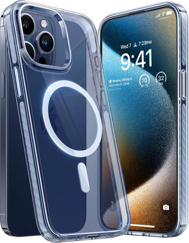 Miniatura 10 de TORRAS Funda Mate Mejorada para Estuche iPhone 14 Pro,[Protección de Grado Militar 12FT][Compatible con MagSafe] Cubierta de Teléfono Translúcida