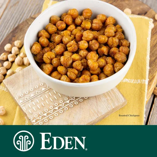 Miniatura 4 de Eden Garbanzos orgánicos, garbanzos, lata de 15 onzas (paquete de 12), sin sal añadida, sin OMG, sin gluten, vegano, kosher, cultivado en Estados