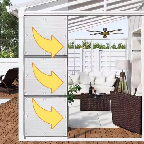 Miniatura 2 de Película opaca reflectante de privacidad para ventana, lámina de aluminio, película aislante no adhesiva, impermeable, resistente a los arañazos